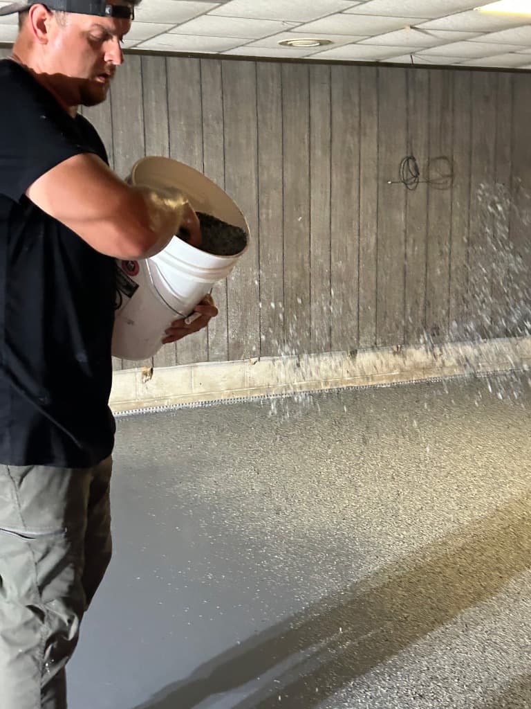 South Jersey Epoxy Flooring Installation